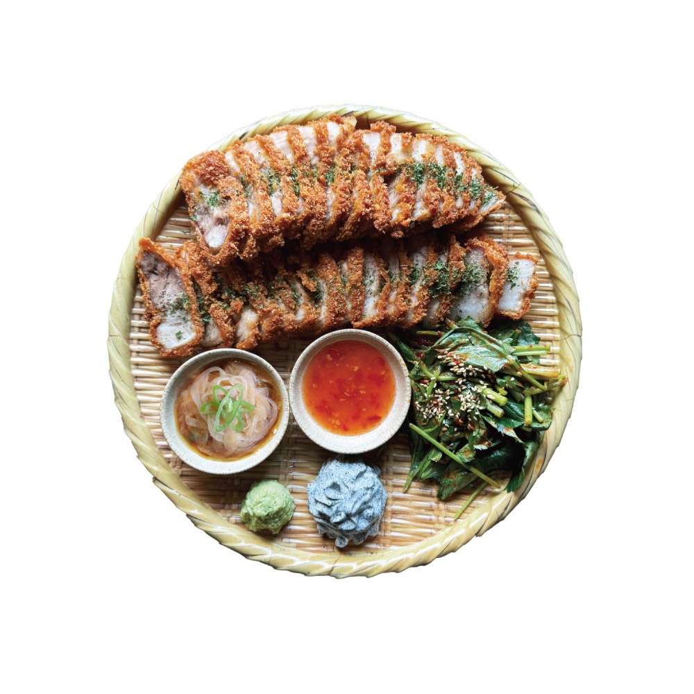 크림 튀김 수육